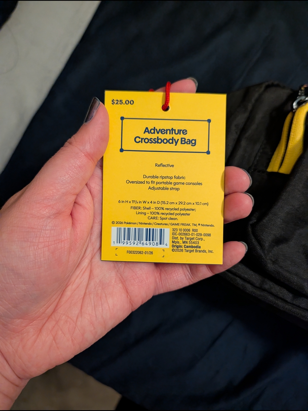 Pokemon x Target Adventure Crossbody Bag - Picture 4 of 4